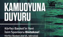 Körfez Basket’in Yeni İsim Sponsoru Biotekno Oldu