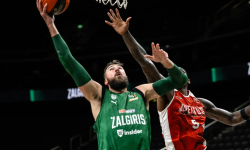 Valanciunas’tan Double-Double: Zalgiris Hazırlık Maçında Juventus’u Geçti