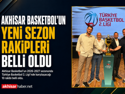Akhisar Basketbol TB2L’de Kimlerle Oynayacak? İşte 10 Rakip