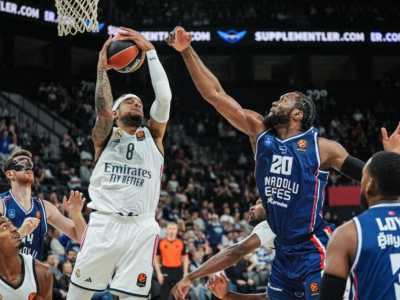 Anadolu Efes EuroLeague’de Real Madrid’i 94-84 Devirdi