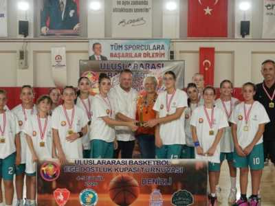 Denizli’de Uluslararası Ege Dostluk Basketbol Turnuvası Tamamlandı