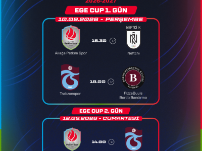 Ege Cup 2026 Fikstürü Açıklandı: Aliağa’da Dört Takım Yarışacak