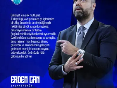 Erdem Can: İyi Basketbol Oynamadık