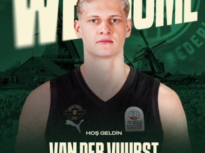 Esenler Erokspor TBL’nin Asist Kralı Van Der Vuurst’ü Kadrosuna Kattı