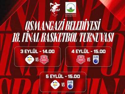 Final Basketbol Turnuvası Osmangazi’de Başlıyor: İşte Program