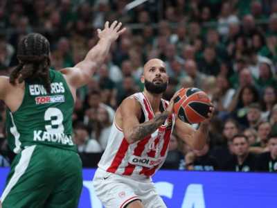 Fournier ve Vezenkov Parladı: Olympiakos Zalgiris Deplasmanından Çıktı