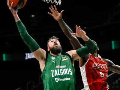 Valanciunas’tan Double-Double: Zalgiris Hazırlık Maçında Juventus’u Geçti