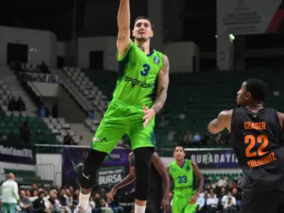 Zach Nutall 20 Sayıyla TOFAŞ’ı Sırtladı: Buducnost Engeli Aşıldı