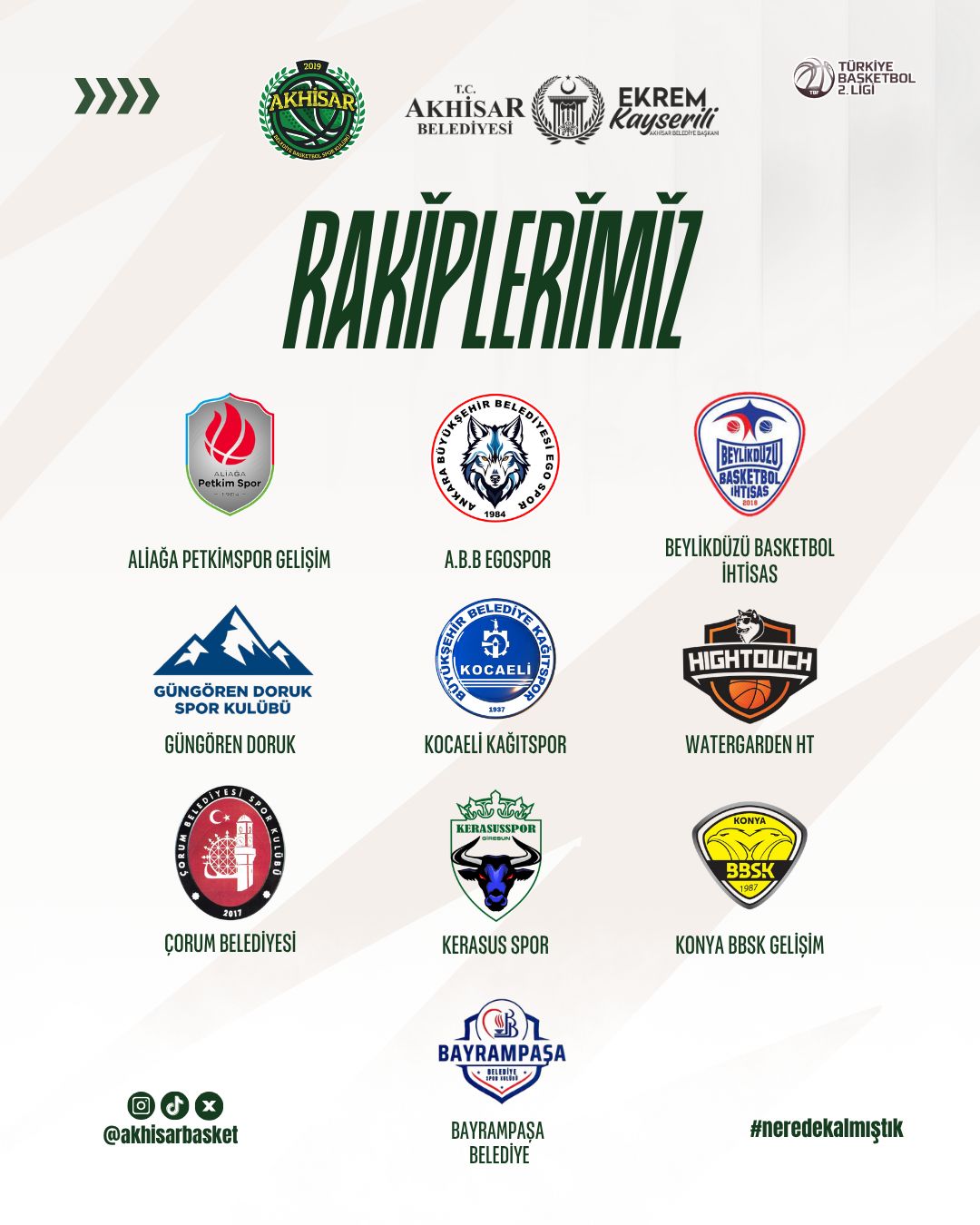 Akhisar Basketbol yeni sezon hazırlıkları