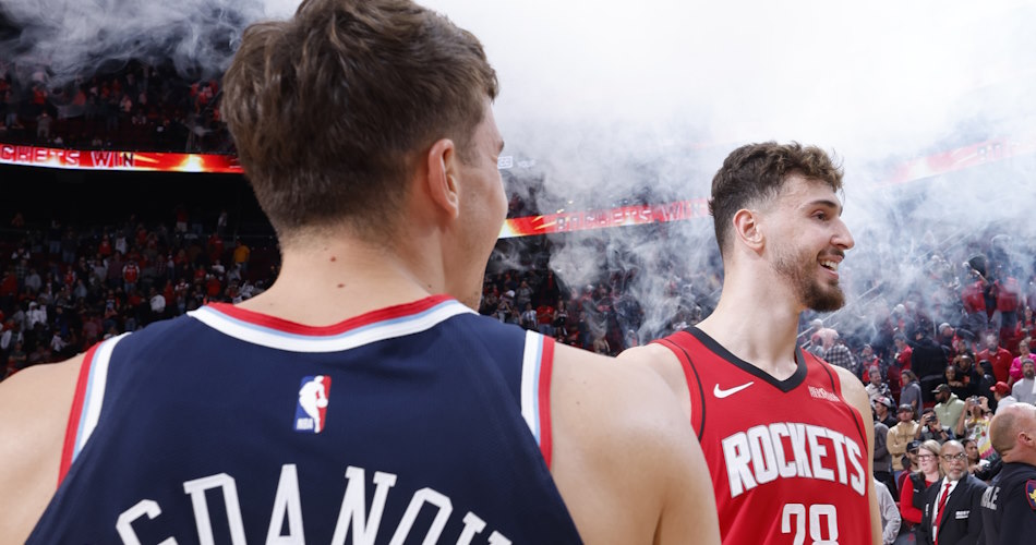 Bogdan Bogdanovic ve Alperen Şengün Houston Rockets'ta birlikte