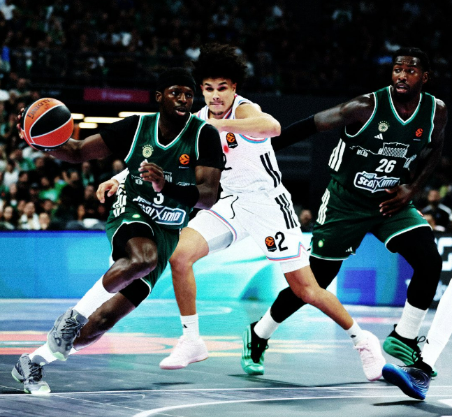 Panathinaikos Paris Basketball EuroLeague 2026-27 maçından bir kare