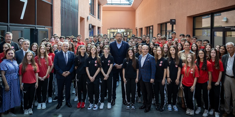 TBF Basketbol Spor Lisesi açılış töreni