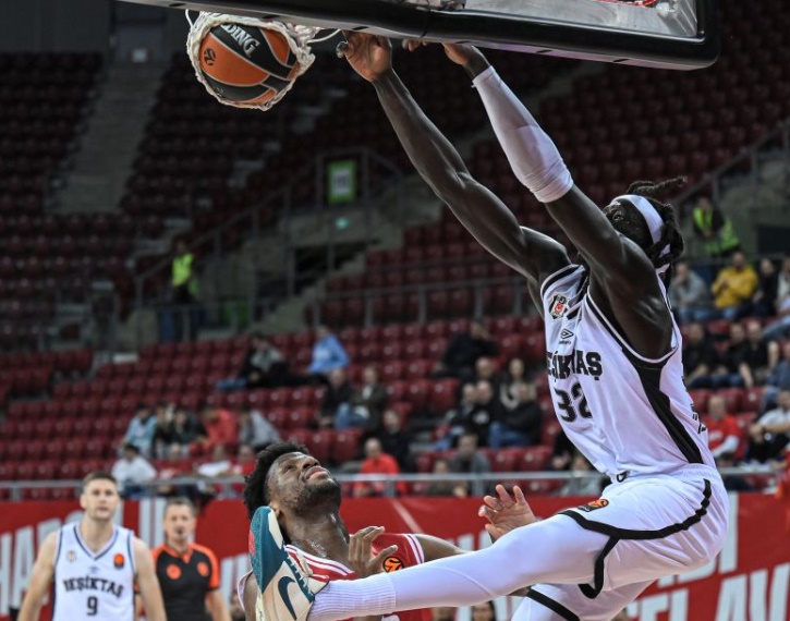 Beşiktaş Bayern Münih EuroLeague maçından kare