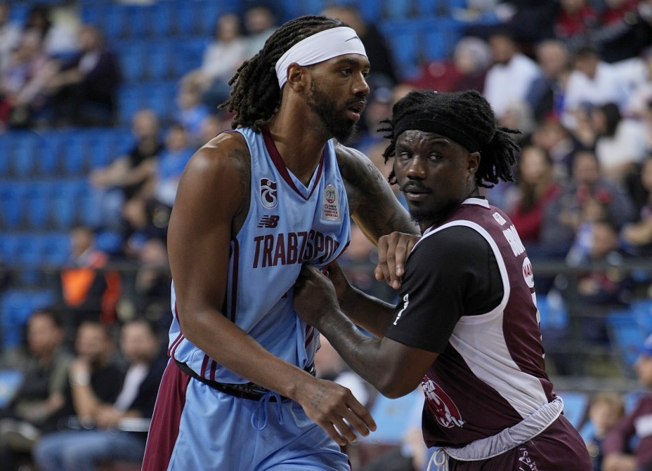 Trabzonspor Bandırma Bordo Basketbol Süper Lig maçı Yiğit Arslan