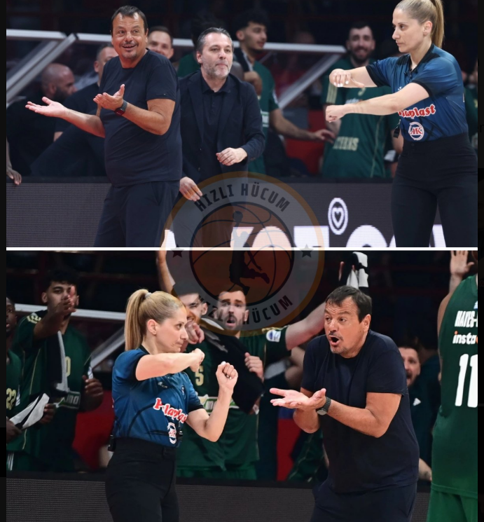 Ergin Ataman hakem skandalı paylaşımı